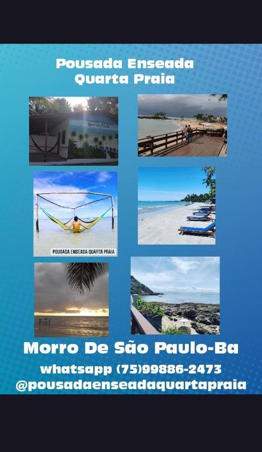 Pousada Enseada Quarta Praia Морру-ді-Сан-Паулу Екстер'єр фото